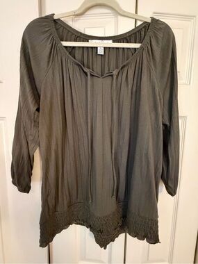 Flowy Laced detailed blouse